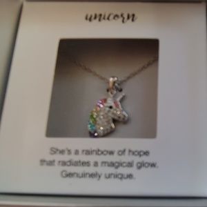 UnicornNecklace  $ SHE's a Rainbow of Hope that radiates a magical glow. SALE